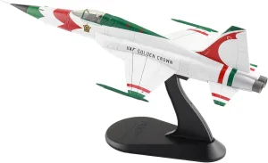 | 1:72 Scale Diecast Military Aircraft Replica | F-5E IIAF Golden Crown IIAF, 1970s (with Decals for No1. to No.8 Planes) | Model HA3397b