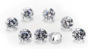 0.7-6mm Round Brilliant CZ Loose Gemstone White Color 5A 3mm Cubic Zirconia Loose Gem Stone Foy Jewelry Setting