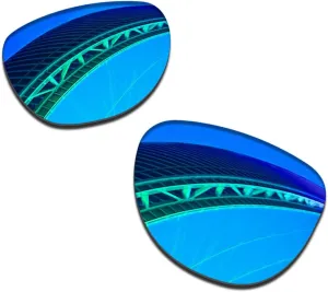 1.5MM Polarized Replacement Lenses for Oakley Frogskins XS OJ9006 53mm Sunglasses, Anti-Scratch | Perfectly Fit