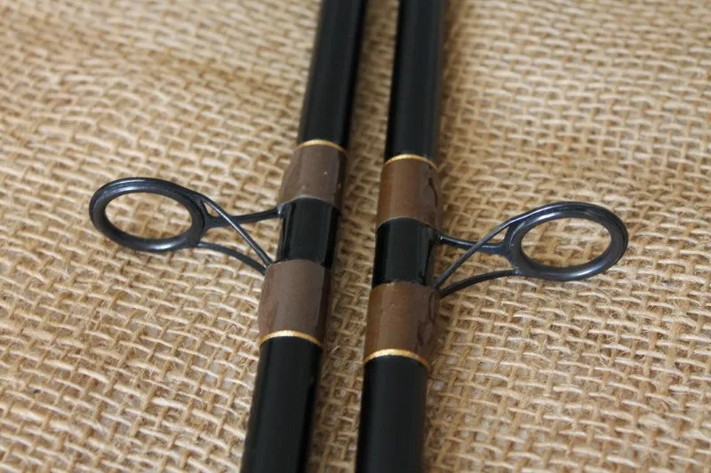 2 x Gardner Ultimate 1 Old School 1990s Carbon Carp Fishing Rods. Excellent.