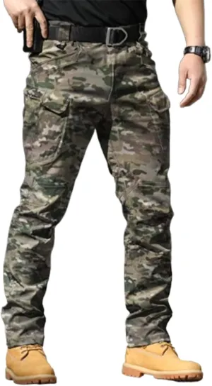 2025 New Flexcamo - Tactical Waterproof Pants, Flexcamo Tactical Pants, Mens Tactical Hiking Pants