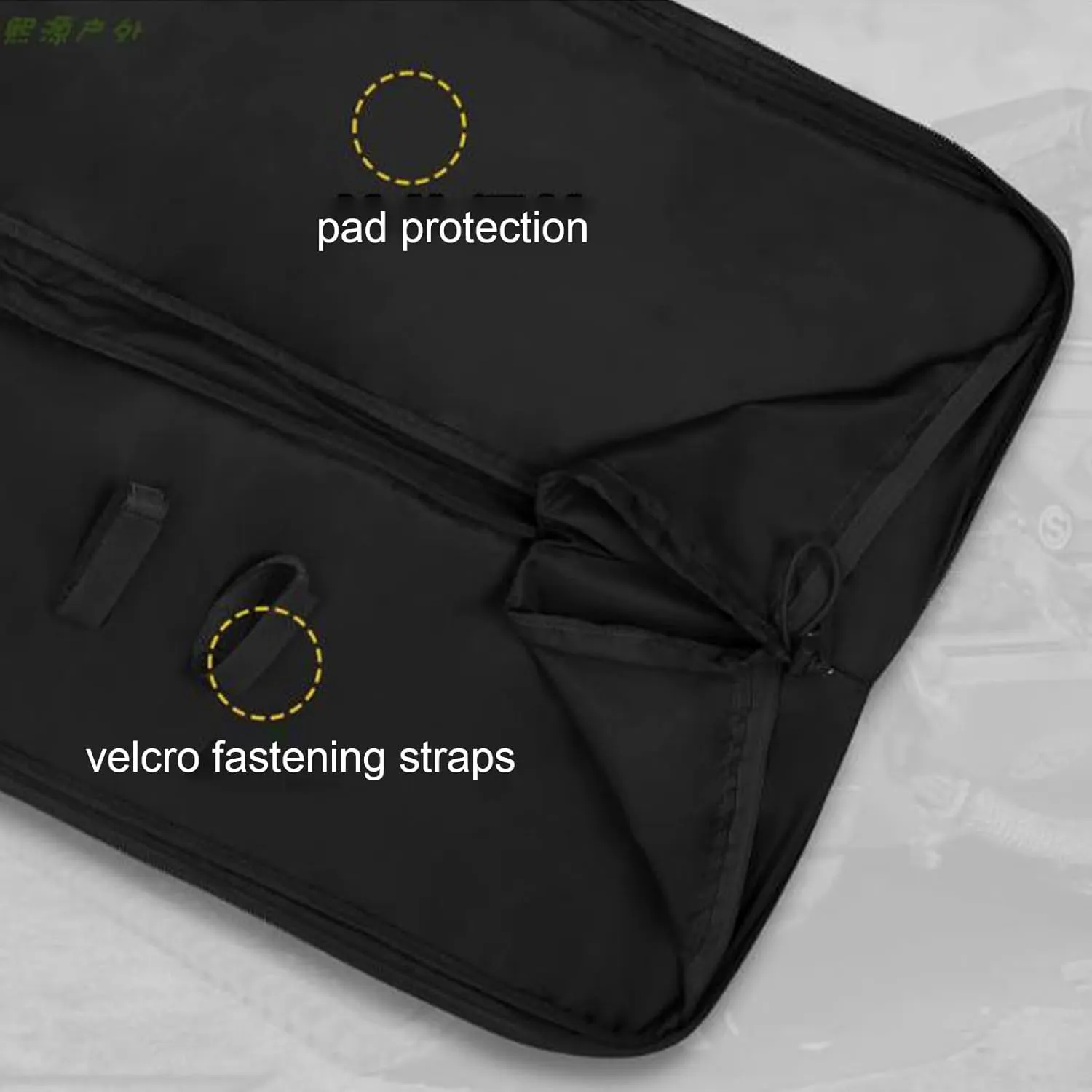 32" 37" 46" Soft Double Rifle Bag, Tactical Double Long Gun Bag,with Lockable Zipper and Backpack Strap, for Firearm Storage and Transportation, Perfect for Indoor/Outdoor Shooting