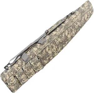 39/47 inch Double Rifle Case Soft Bag Gun Case, Lockable Shotgun Case with Backpack Straps, Tactical Rifle Bag for Hunting Shooting Range