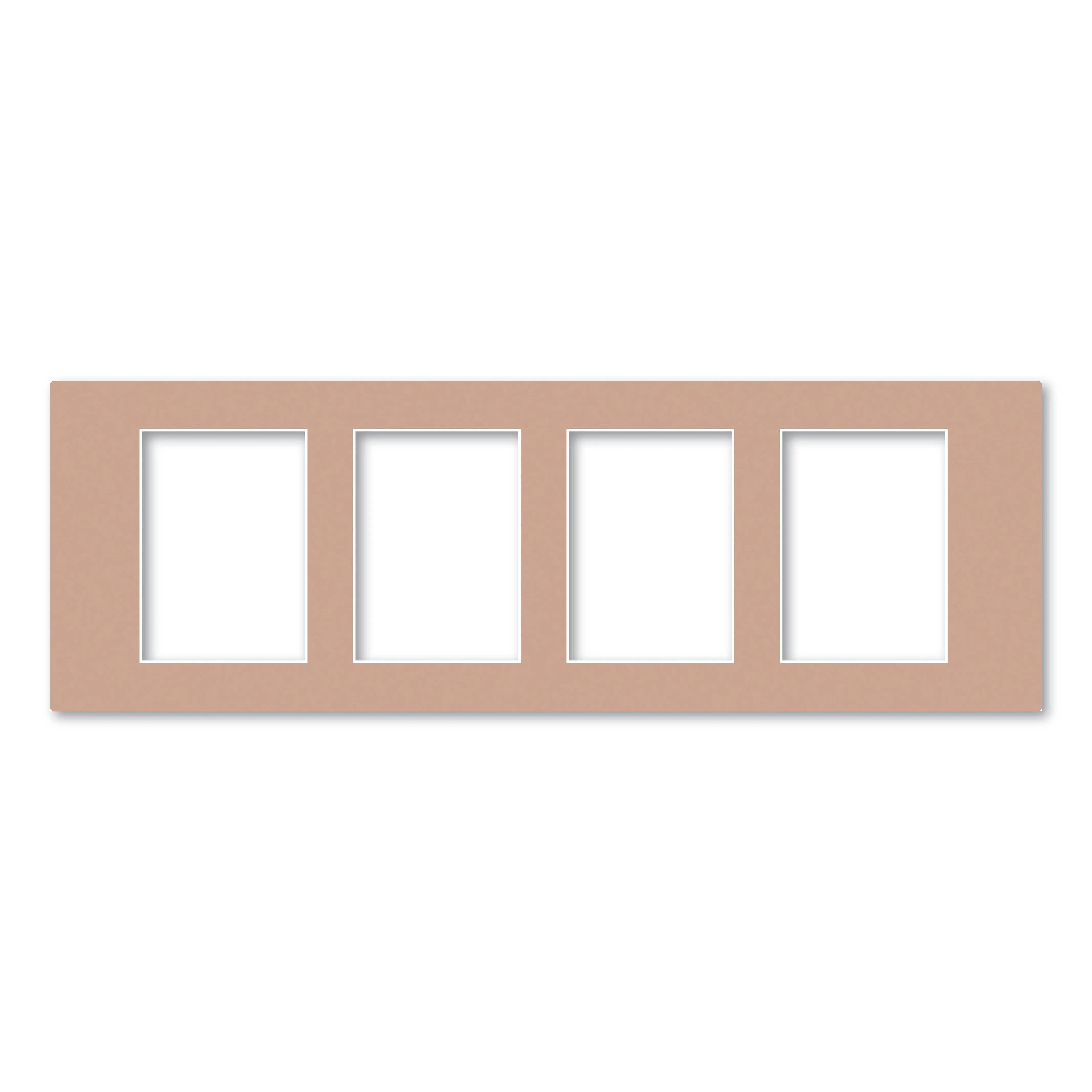 4 Window (5x7in) Collage Photo Mat Board