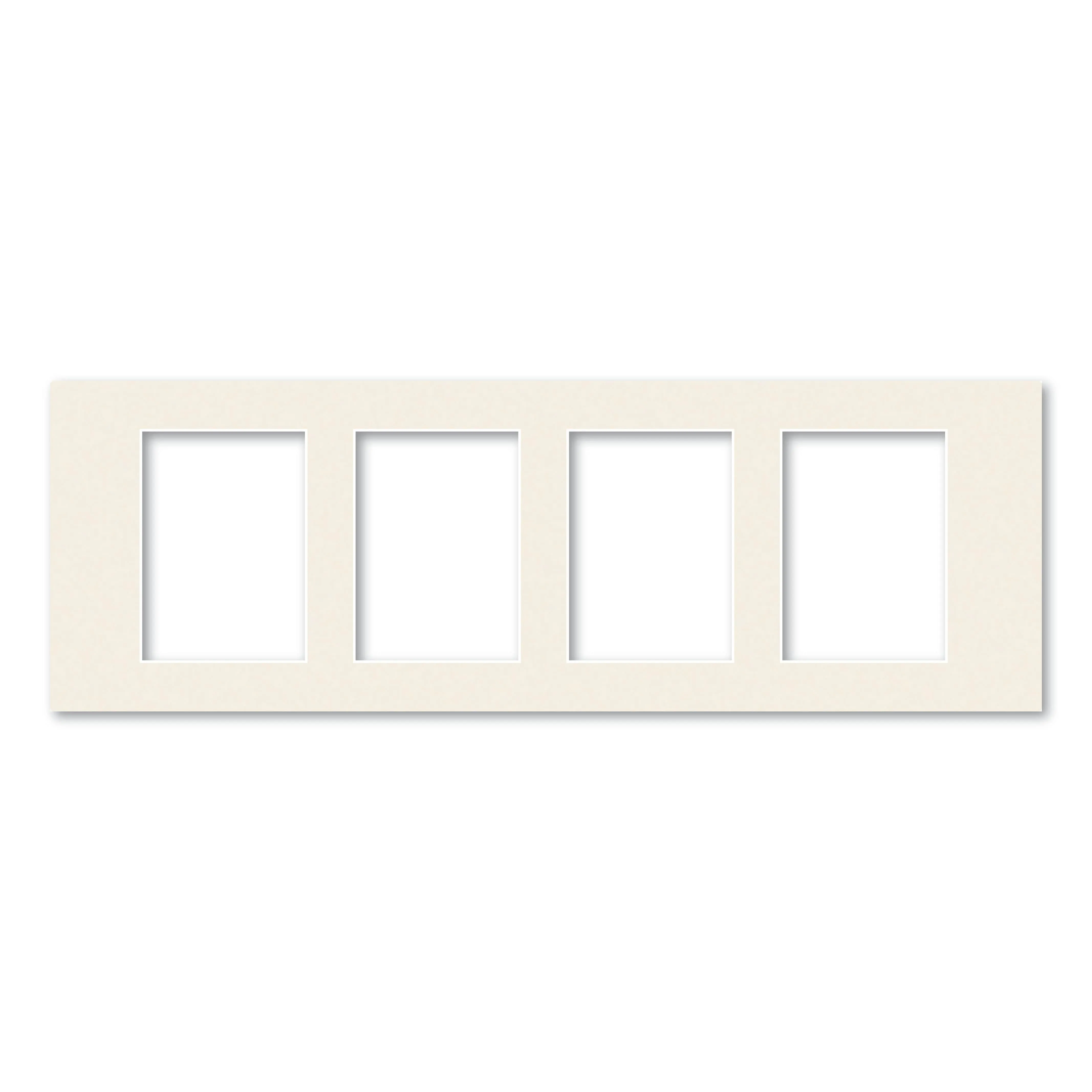 4 Window (5x7in) Collage Photo Mat Board