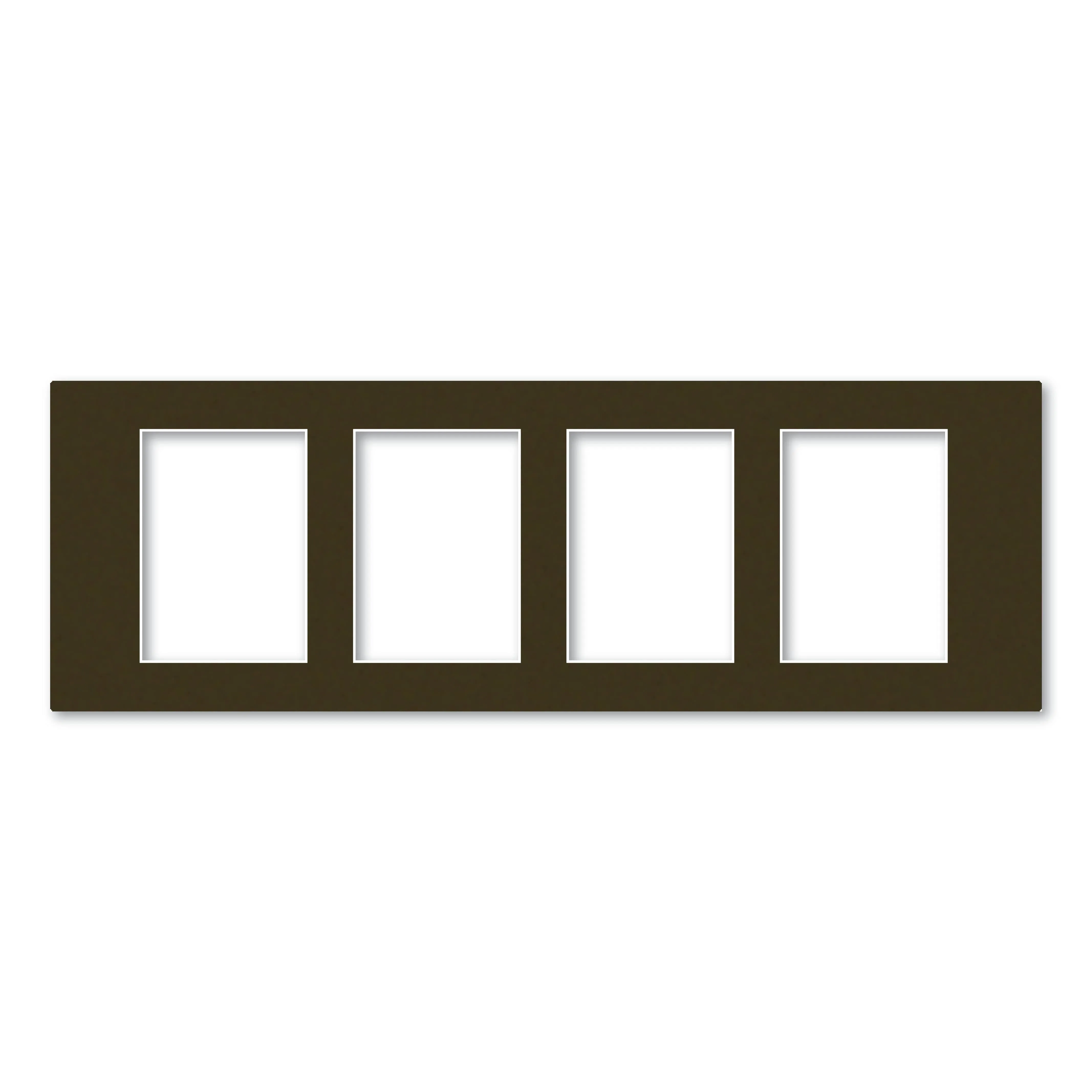 4 Window (5x7in) Collage Photo Mat Board