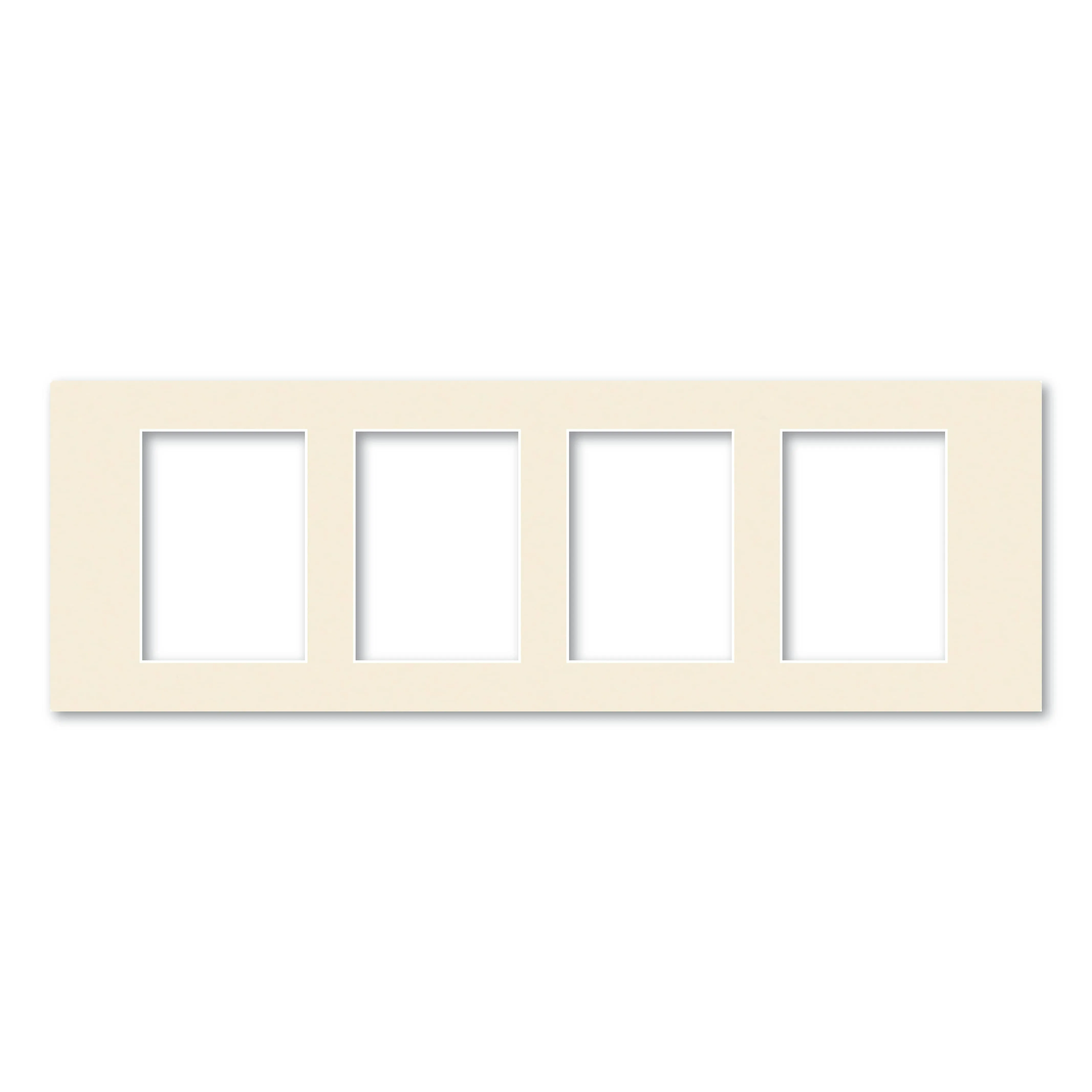 4 Window (5x7in) Collage Photo Mat Board