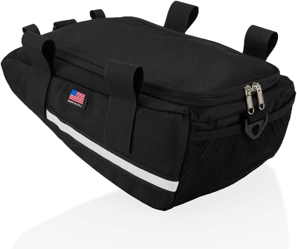 5000 for Lowered Frames - Compatible with all Honda Ruckus Model Years with a Lowered Seat Frame - Water and Tear-Resistant Ballistic Nylon – Black Ballistic Nylon