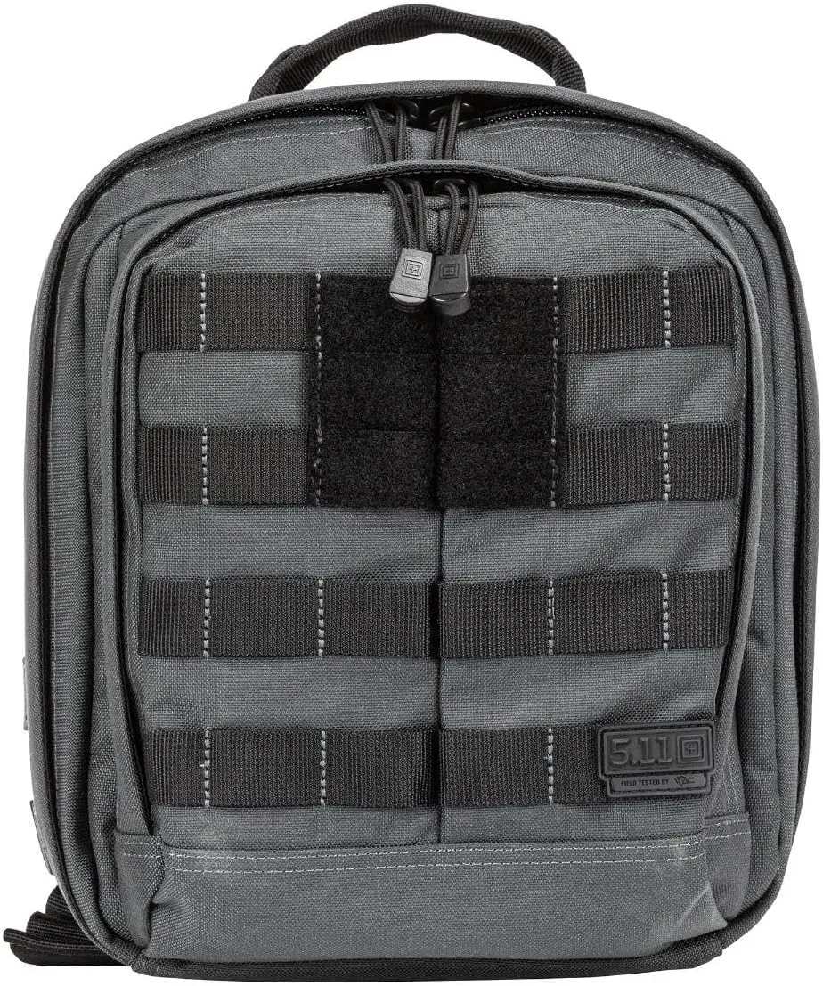5.11 Tactical Sling Bag Pack MOAB 6, Shoulder Crossbody Military Bag, 11L, Double Tap, Style 56963ABR