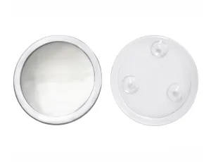 5X Magnifying Mirror with 3 Suction Cups Fixture 7 Inch Makeup Mirror
