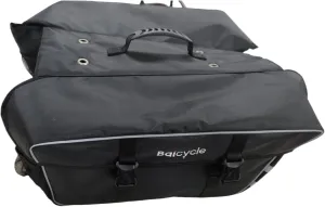 A02 Bike Bags for Bicycle Rear rack - 30L Hard Shell Waterproof Bike Ebike Trunk Pannier Saddle Seat Bag Carrier with Reflector, Rain Cover & Handheld Handle for Commuter Travel Outdoor