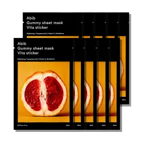 Abib Gummy Sheet Mask 10 Sheets Vita (Vitalizing)