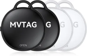 Air Tags Tracker-4Pack,Bluetooth Tracker Works with Apple Find My (iOS Only) App,Smart Tag Luggage Finder,IP67 Waterproof Smart Tag,Keys Finder and Item Locator for Luggage,Bags