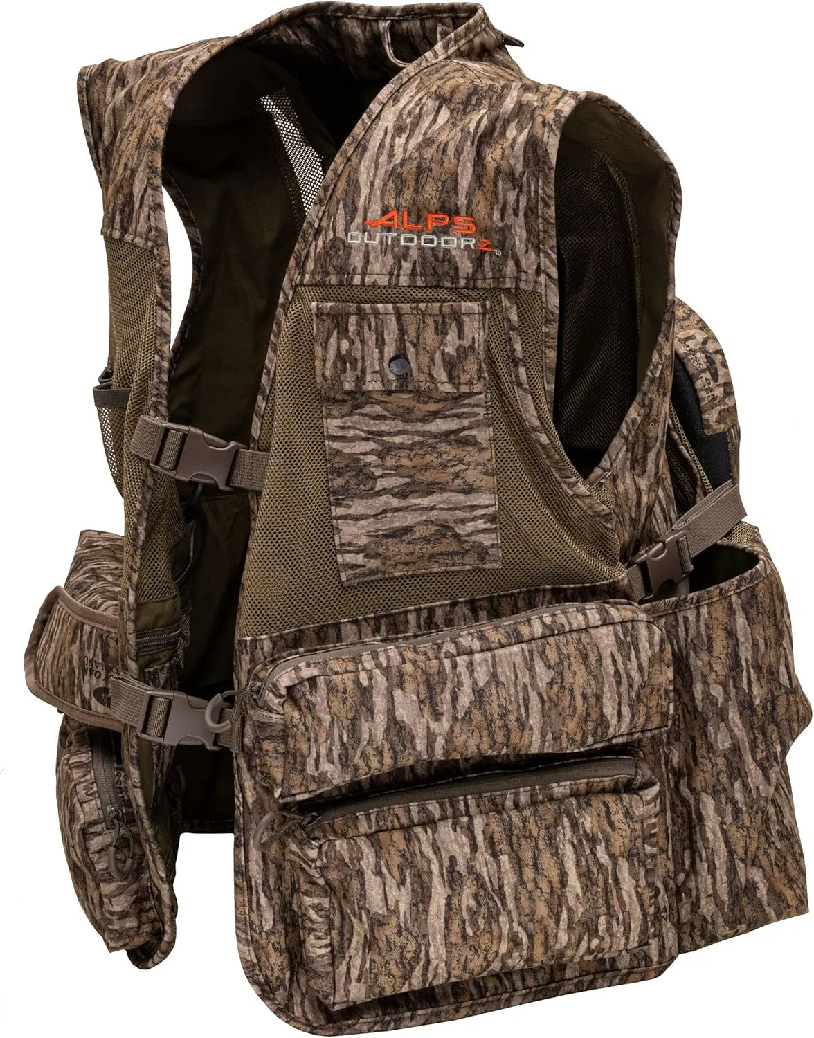 ALPS OutdoorZ Super Elite 4.0 Camo Turkey Vest Featuring Removable Fold Away Seat, Game Bag, and Call and Striker Pockets