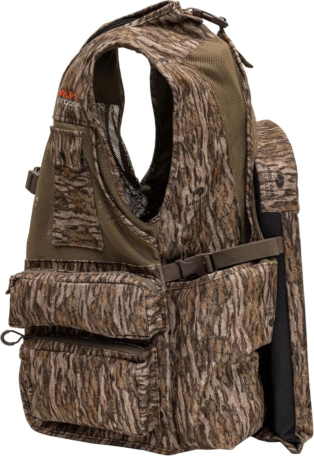 ALPS OutdoorZ Super Elite 4.0 Camo Turkey Vest Featuring Removable Fold Away Seat, Game Bag, and Call and Striker Pockets
