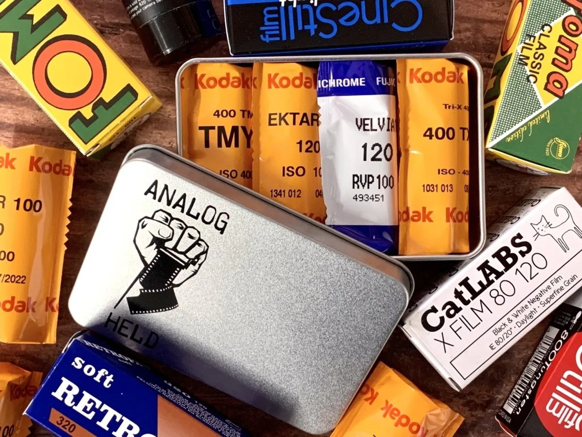 AnalogHeld Film Case - 4 x 120