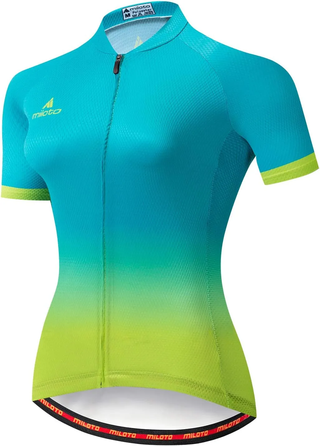 Aogda Cycling Jerseys Women Bike Tops Bicycle Shirts Ladies Biking Clothing