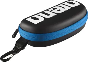 Arena Unisex Swim Goggle Case For Swimming Goggles, Protective Hardcover Carrying Case With Clip, Multiple Colors
