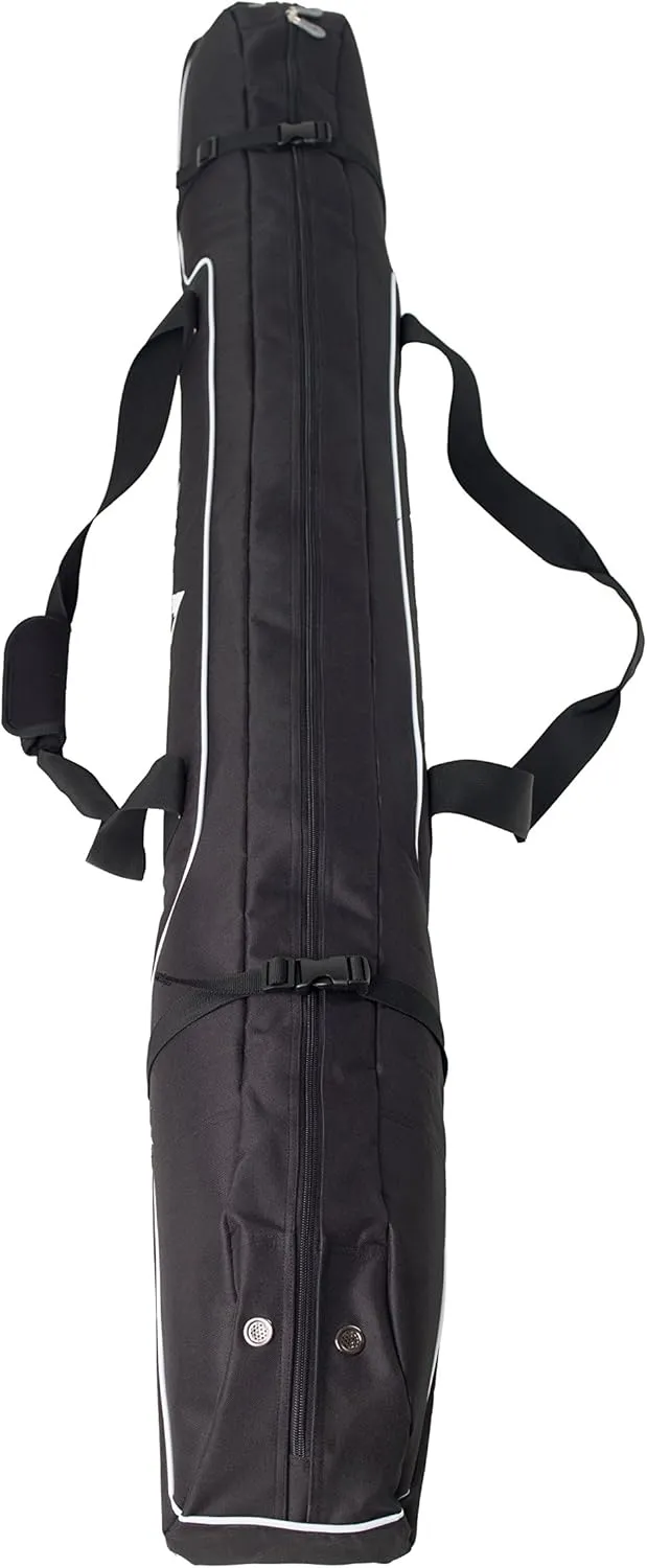 Athletico Diamond Trail Padded Ski Bag - Single Ski Travel Bag to Transport Skis