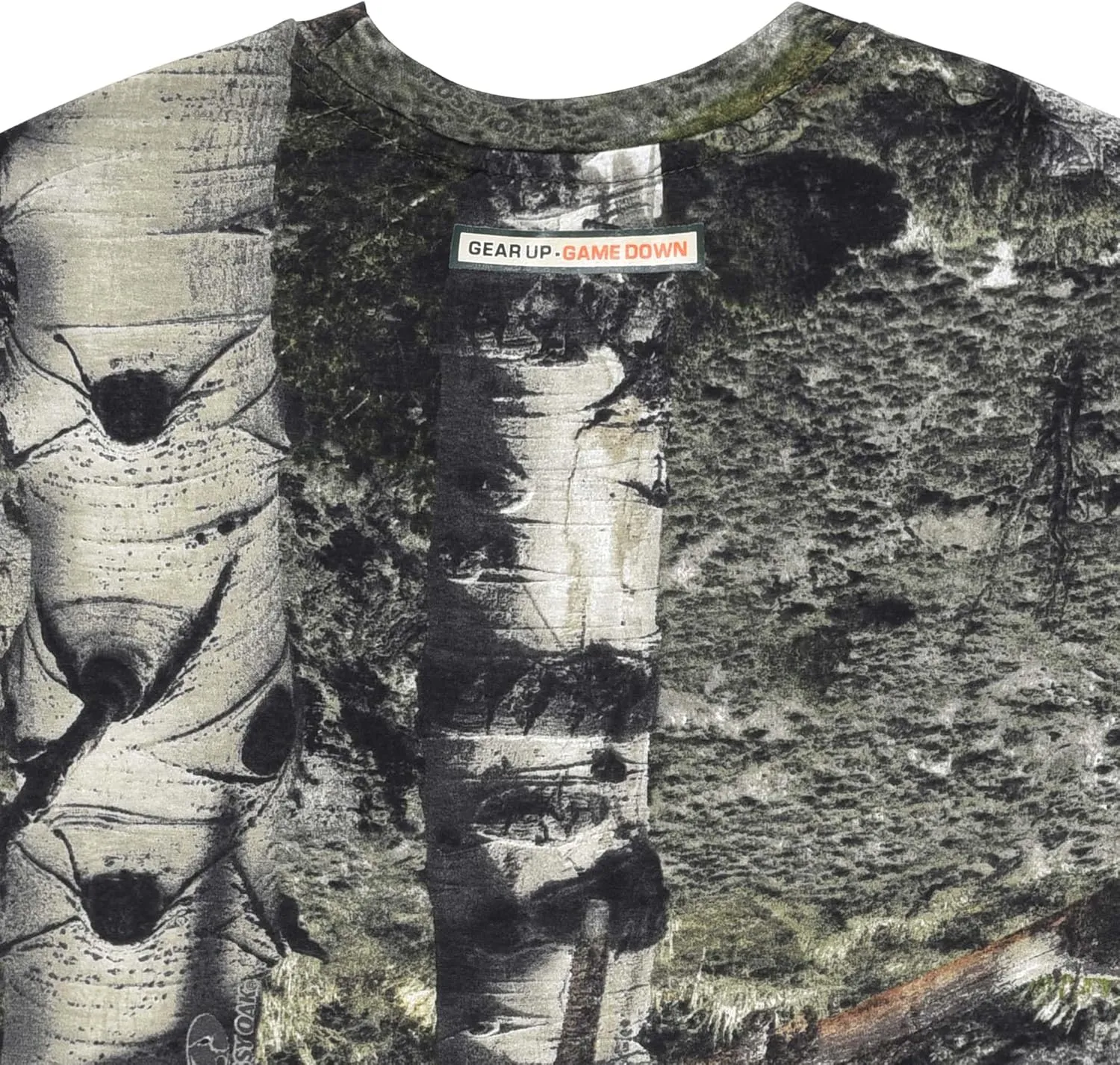 Authentic Realtree and Mossy Oak Camouflage Crewneck Unisex Adult Short Sleeve Tee Shirt
