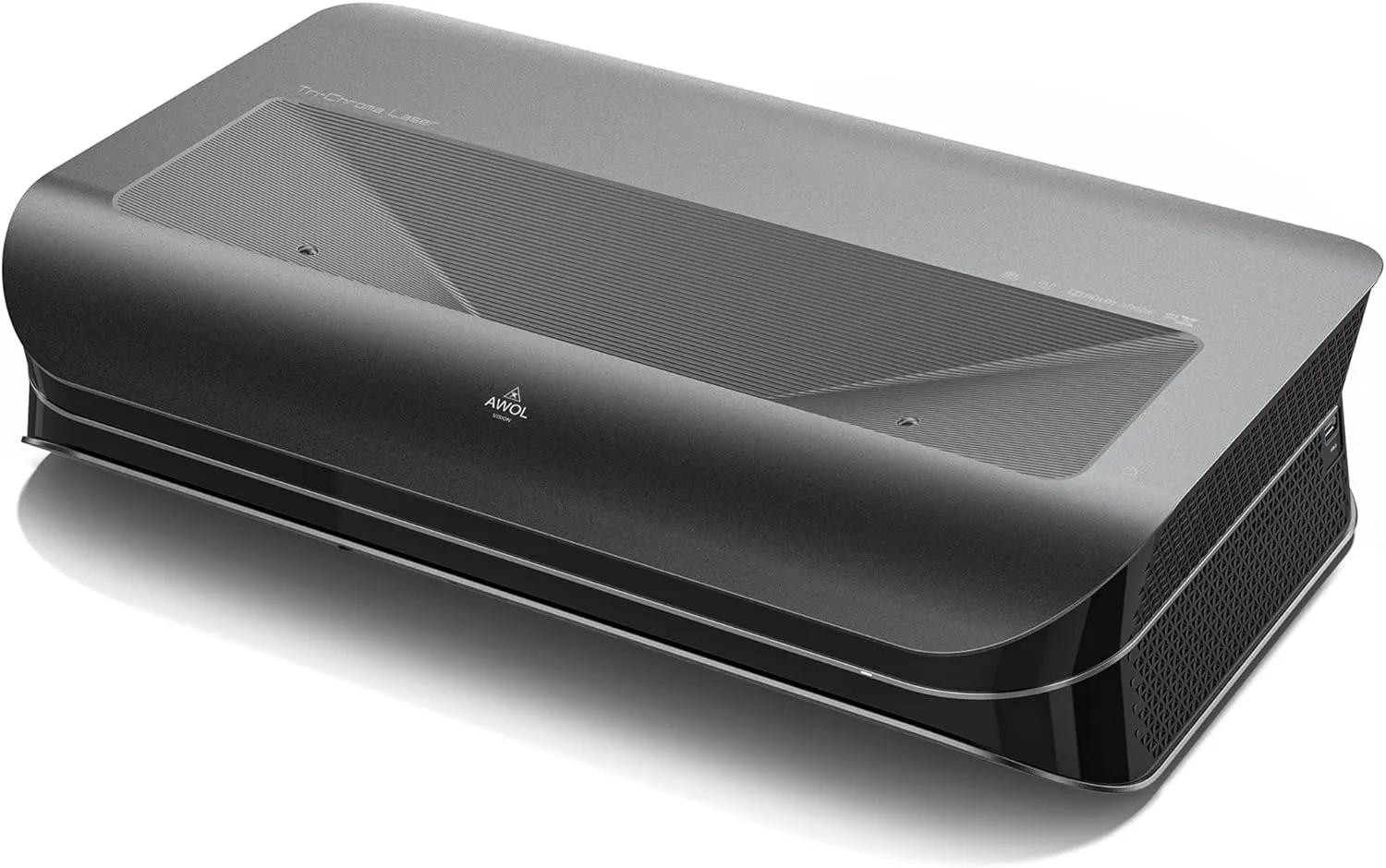 AWOL VISION LTV-2500 4K UHD Ultra Short Throw Triple Laser Projector with Dolby Vision & Atmos, Active 3D, 150", HDR10 , UST Laser TV Projector (Fire TV Stick 4K Max included)