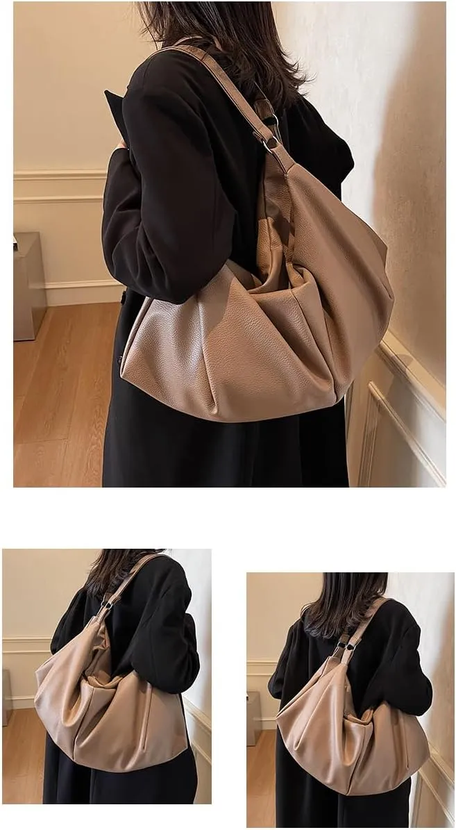 Axcone Lightweight handbag shoulder bag - convertible oversized work backpack, spacious and loose style
