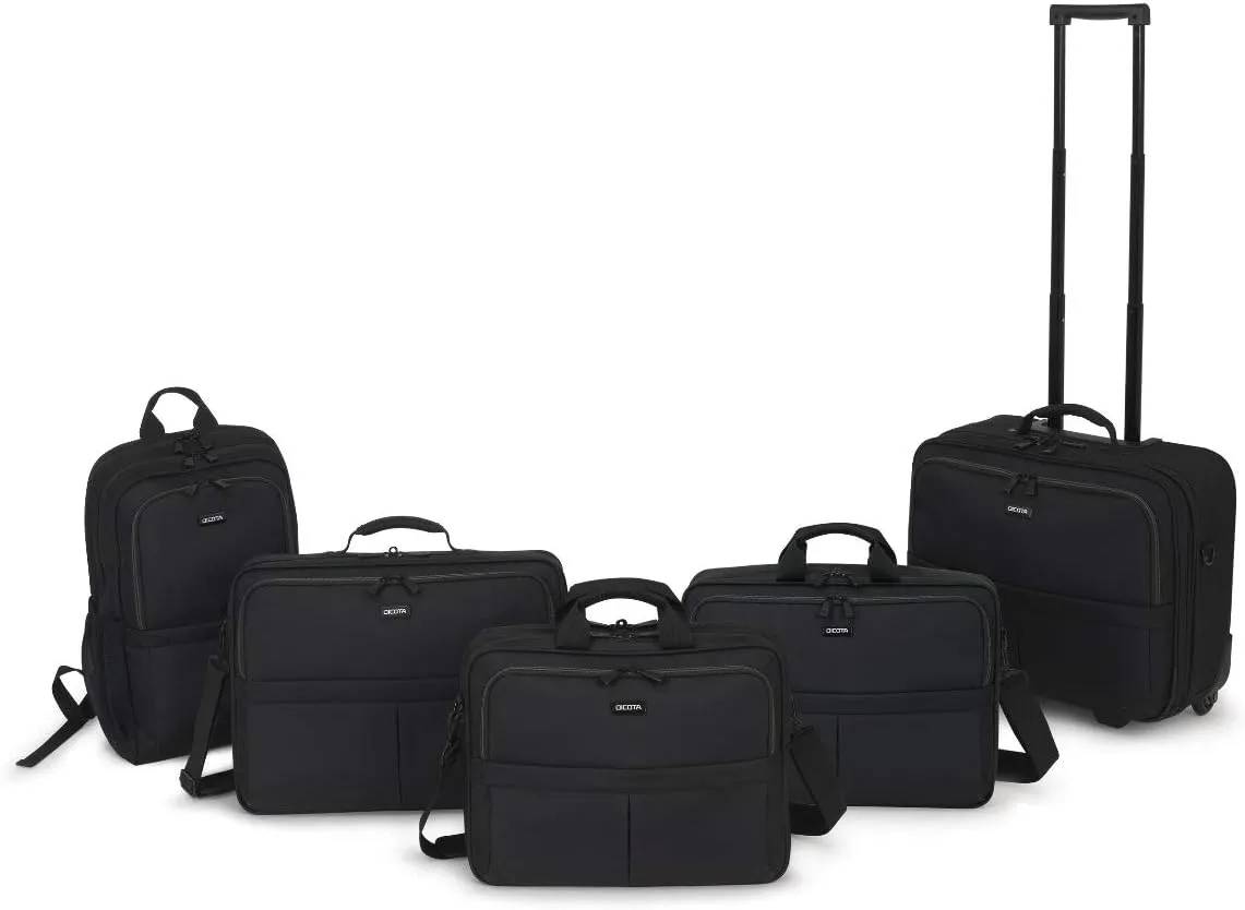 Backpack Eco Scale - Notebook Carrying Backpack - 15" - 17.3" - Black, Transparent, One Size, D31696