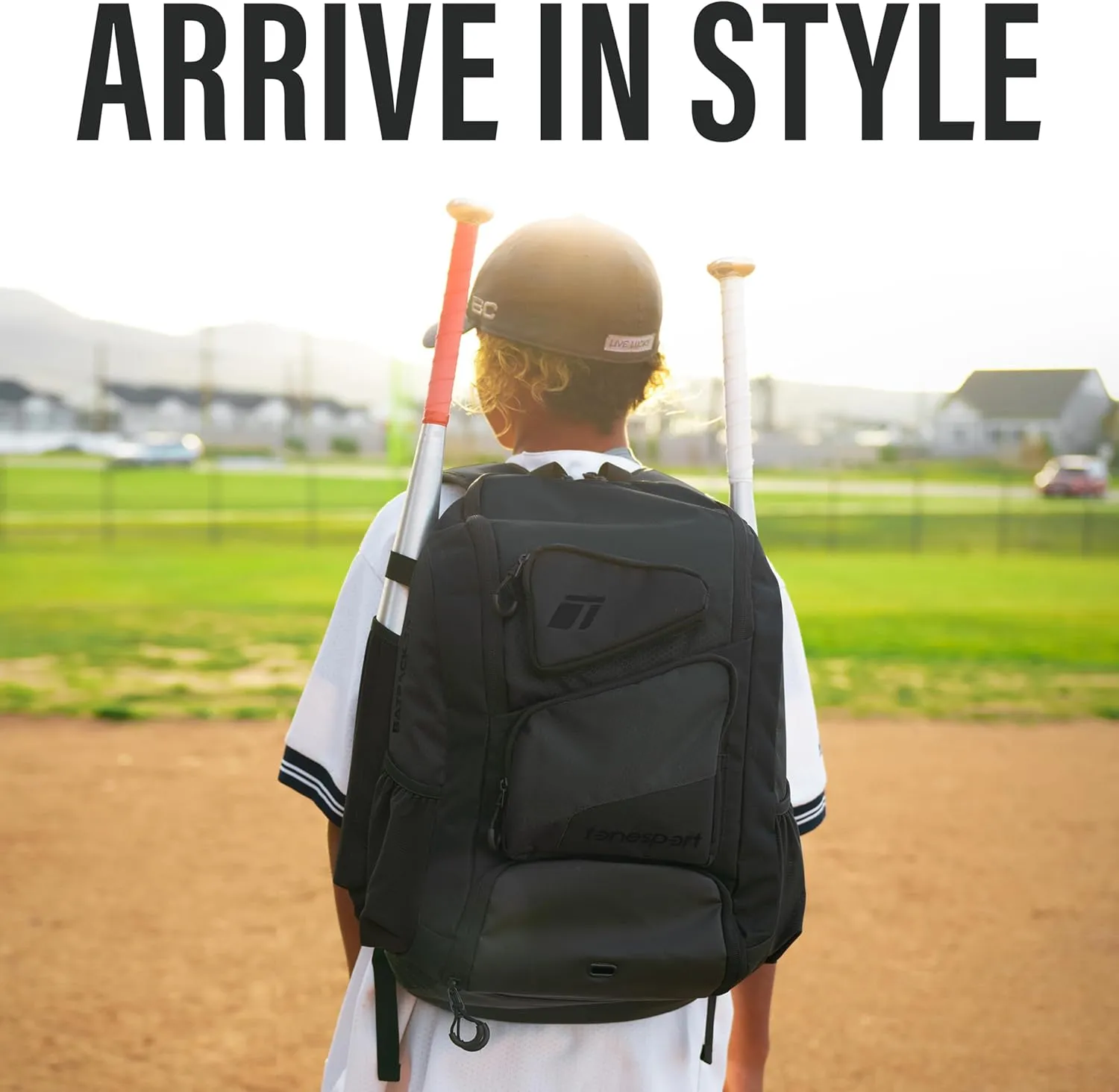 Baseball Bag - Backpack for Baseball, Softball, Tball - Adults & Youth Bat Bag