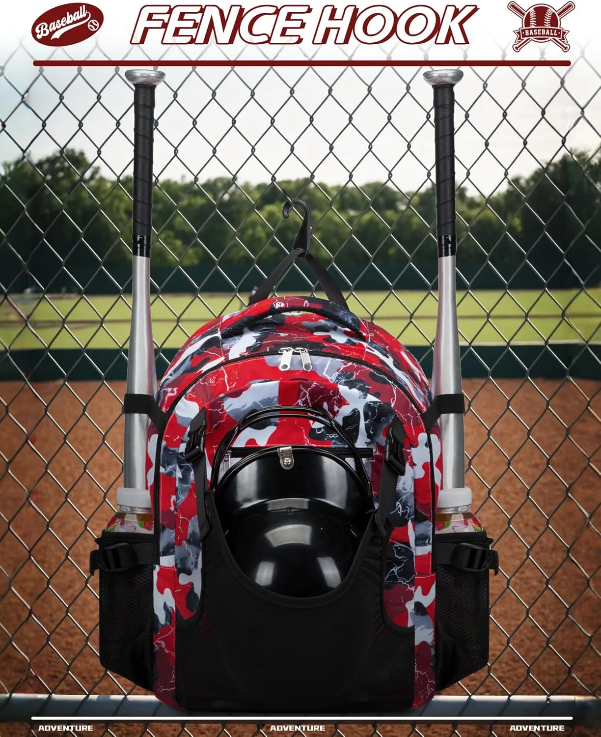 Baseball Softball Backpack for Kids Boys Girls 6-8 8-12 12-14 Large Youth Bat Bag for Gear Storage Baseball Softball Tball Equipment Back Pack with Separate Shoe Bag