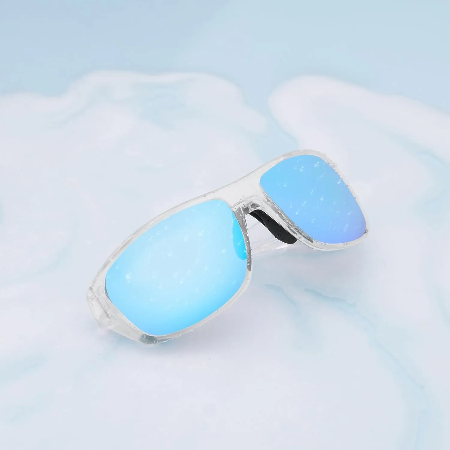 BASSDASH Polarized Sports Sunglasses for Men Women Fishing Driving Hiking UV400 with Lightweight TPX Unbreakable Frame