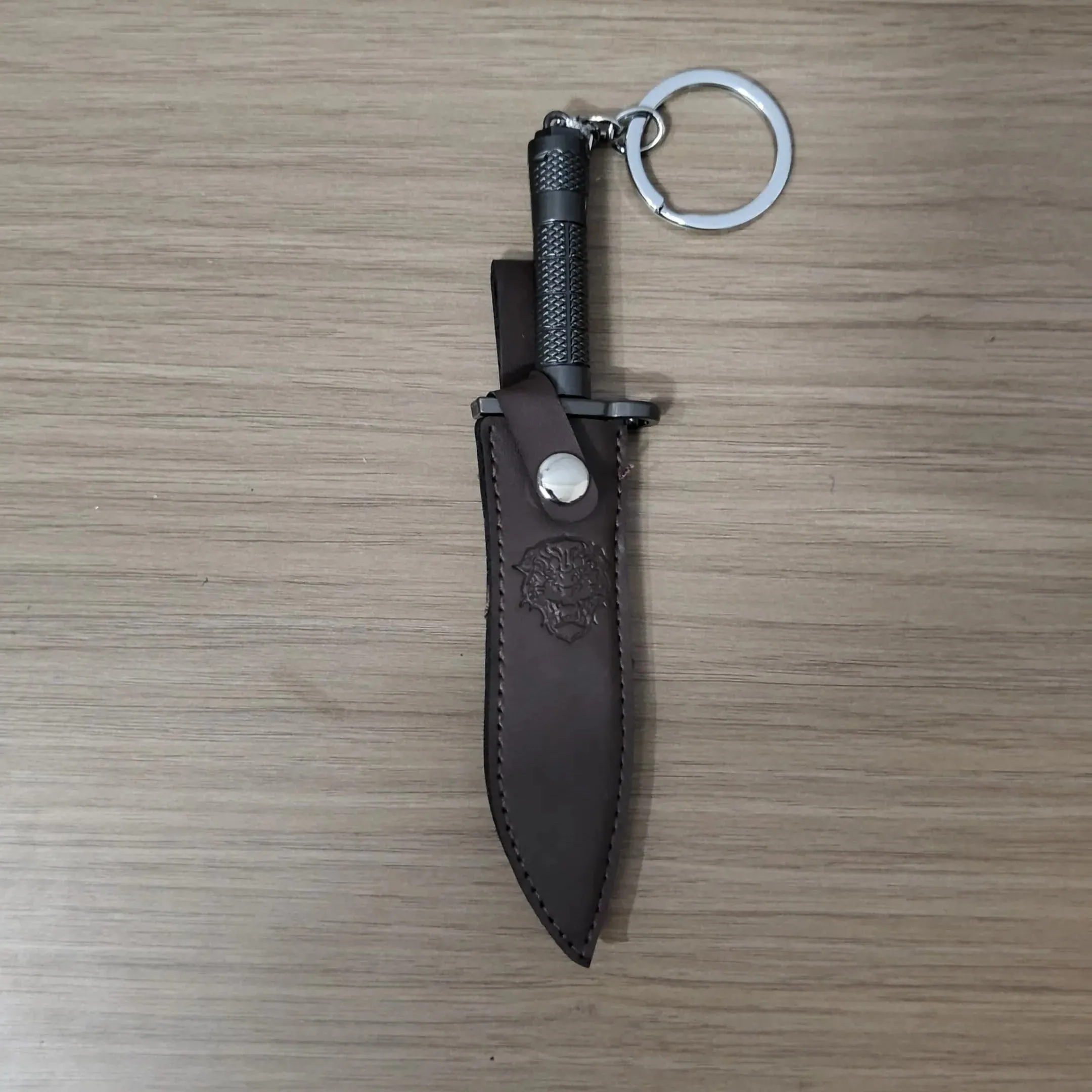 Battle Ready Knife Keychain