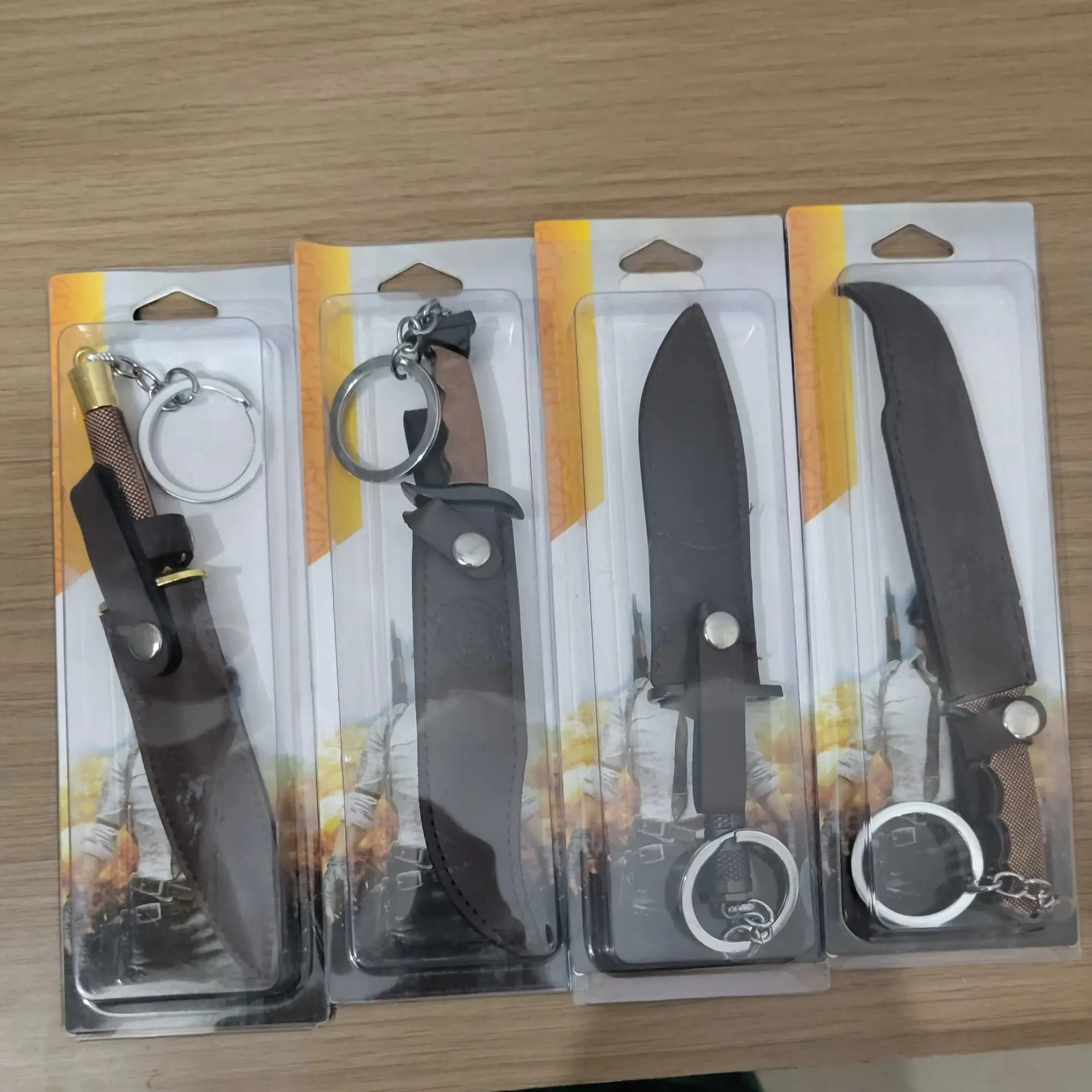 Battle Ready Knife Keychain