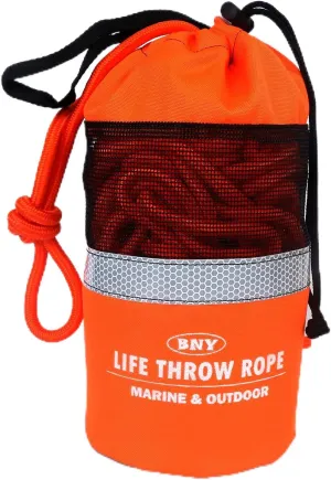Beiruoyu Water Floating Lifesaving Rope 98.4FT,Outdoor Professional Throwing Rope Rescue Lifeguard Rescue Lifeline with Bracelet/Hand Ring for Swimming Boating Fishing