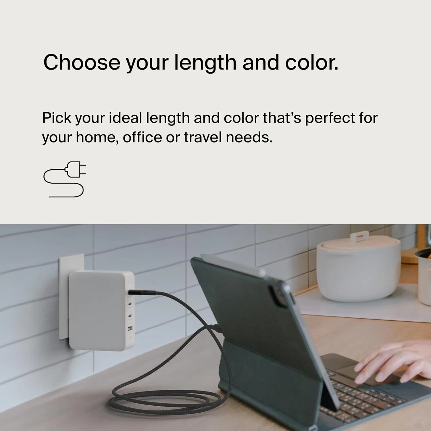Belkin BoostCharge USB-C to USB-C Power Cable (2M/6.6ft) Fast Charging Cable 240W Power Delivery USB-IF for MacBook Pro, iPad, iPhone 16 Series, Galaxy S25 Series, Nintendo Switch 2 & More - Black