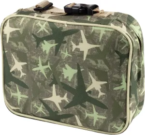 Bentology Lunch Box for Boys- Kids Insulated, Durable Lunchbox Tote Bag Fits Bento Boxes, Containers, Jars & Water Bottles- Reusable School Lunch Sleeve Keeps Food Hotter or Colder Longer- Airplane