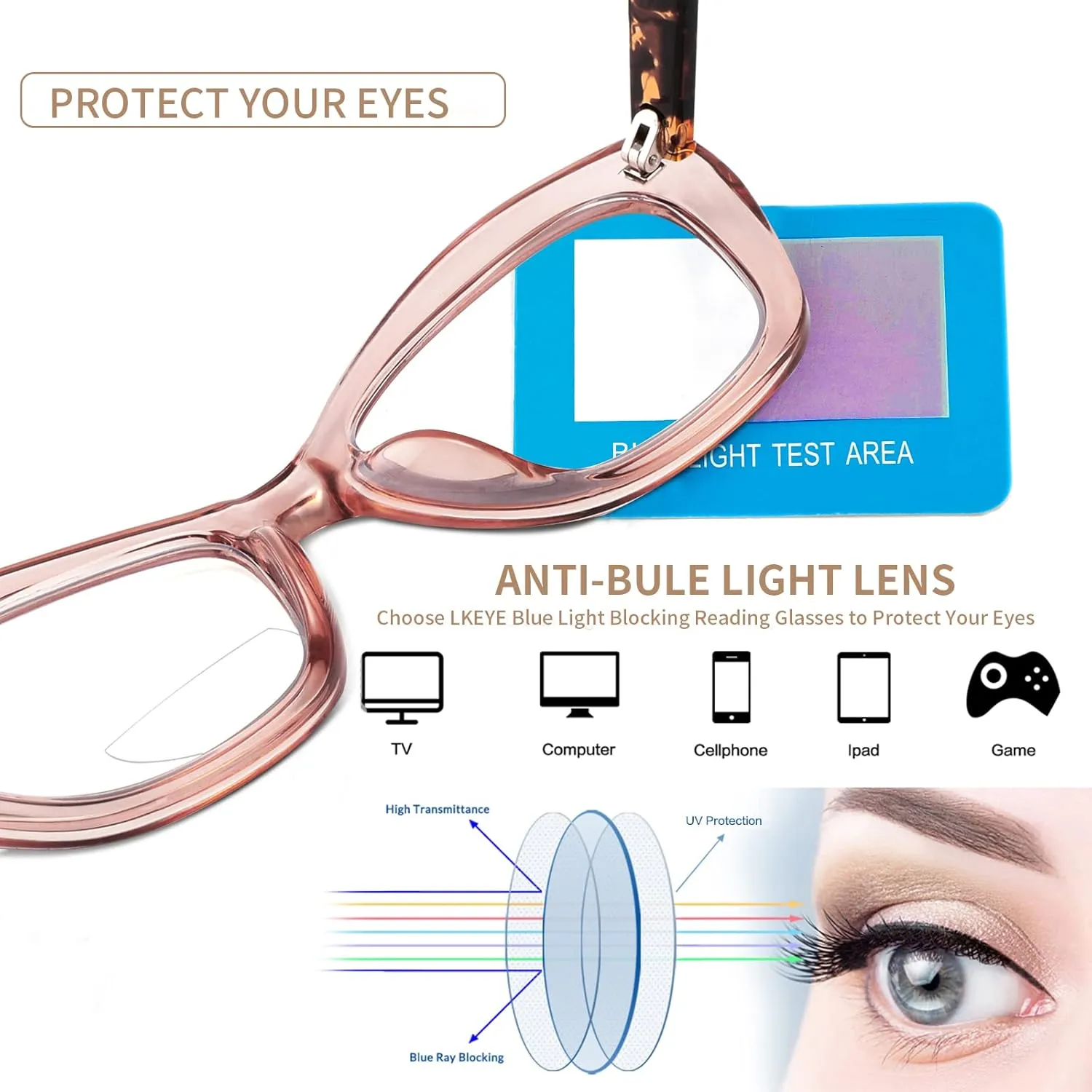 Bifocal Reading Glasses for Women Designer Cat Eye Oversized Frame Blue Light Blocking Readers Oprah Stylish Eyewear 2 Pack