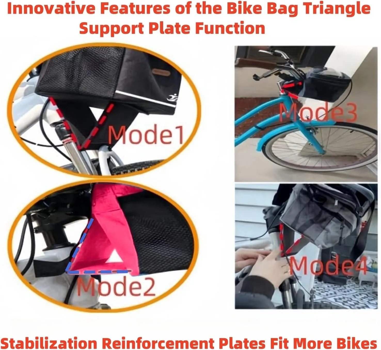 Bike Basket front Bag, Bicycle Insulated Handlebar Bag with Touch Screen Phone Holder Frame Tube Bag 5L Storage Bag Keep Cooling with Mesh Pockets for Riding Picnic Camping