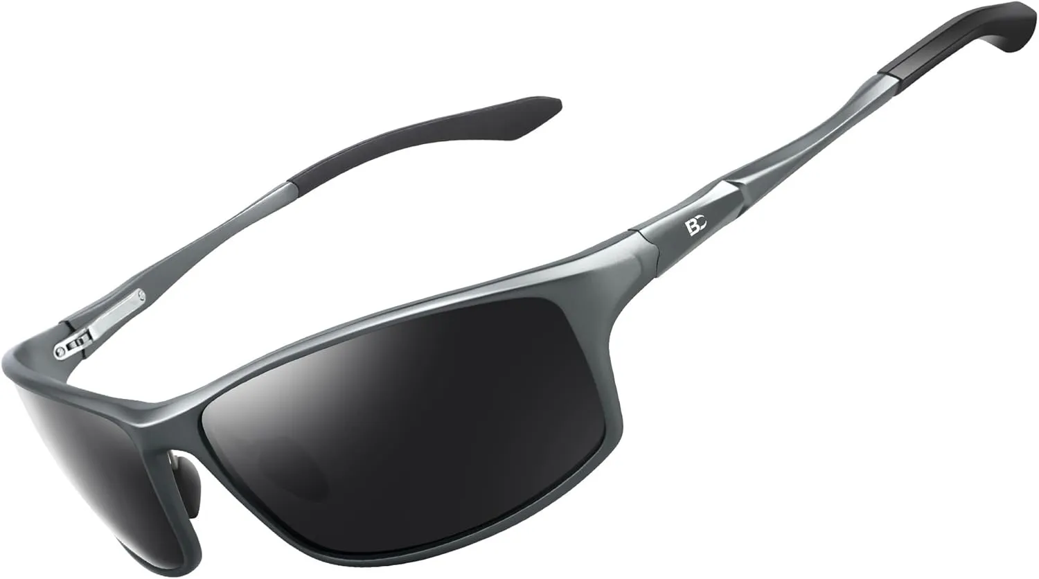 BIRCEN Polarized Mens Sunglasses: UV Protection Sports Shades for Men Women Sport Driving with Al-Mg Frame