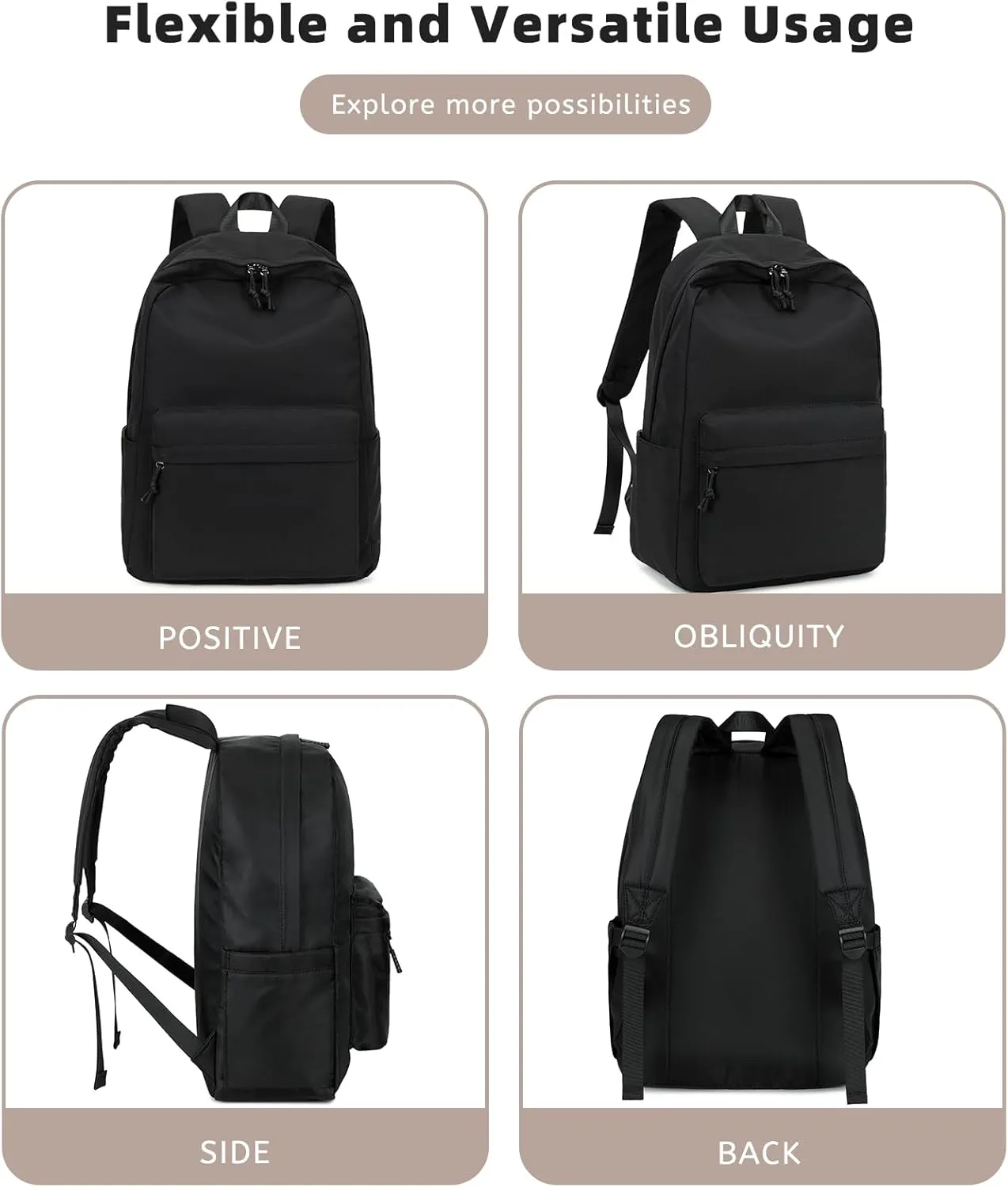 Bluboon Backpack for School Kids Backpack Girls Bookbag Laptop Backpack Gifts for Women