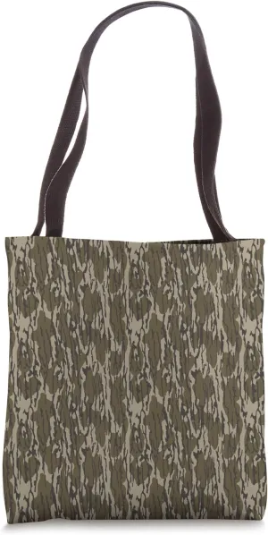 Bottomland Camo Old School Camouflage Duck Hunting Tote Bag