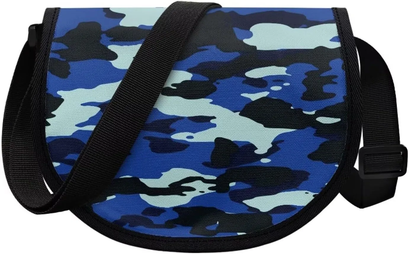 Boys Messenger Bag for Kids Age 6-12 Years Casual Lightweight Fashion Camouflage Crossbody Bags