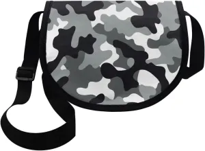 Boys Messenger Bag for Kids Age 6-12 Years Casual Lightweight Fashion Camouflage Crossbody Bags