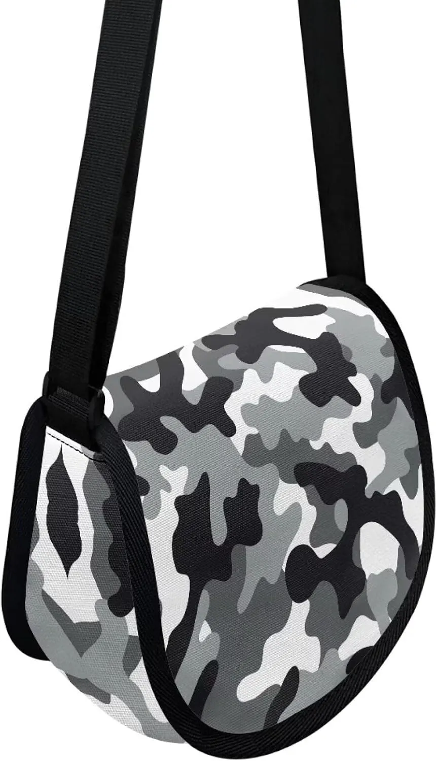 Boys Messenger Bag for Kids Age 6-12 Years Casual Lightweight Fashion Camouflage Crossbody Bags
