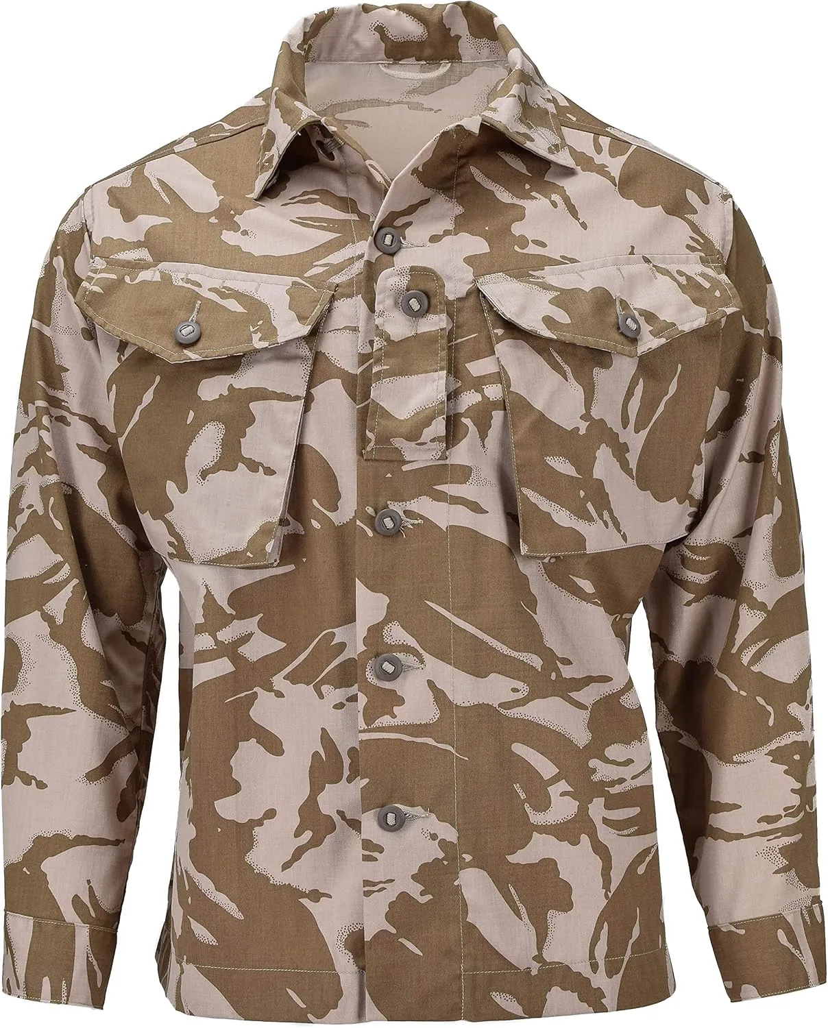 British Army Jacket Combat Tropical Desert Camouflage Shirts Men DPM Camo Lightweight Military Surplus Issue