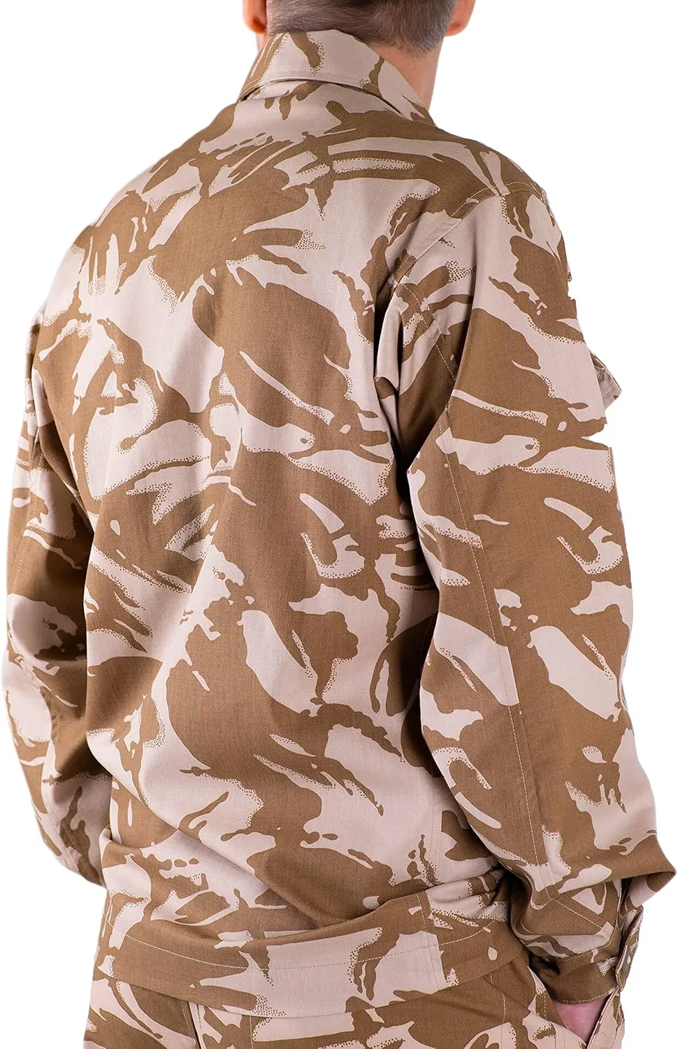 British Army Jacket Combat Tropical Desert Camouflage Shirts Men DPM Camo Lightweight Military Surplus Issue
