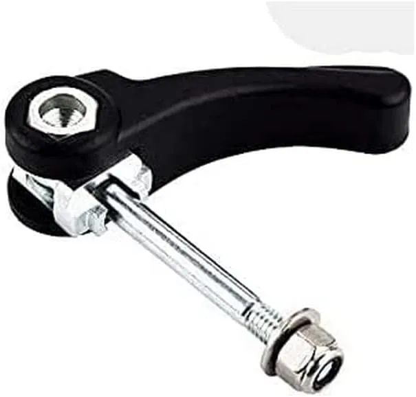 Brompton Bicycle Seat Clamp Quick Release - Silver/Black - 8mm - Traditional Style