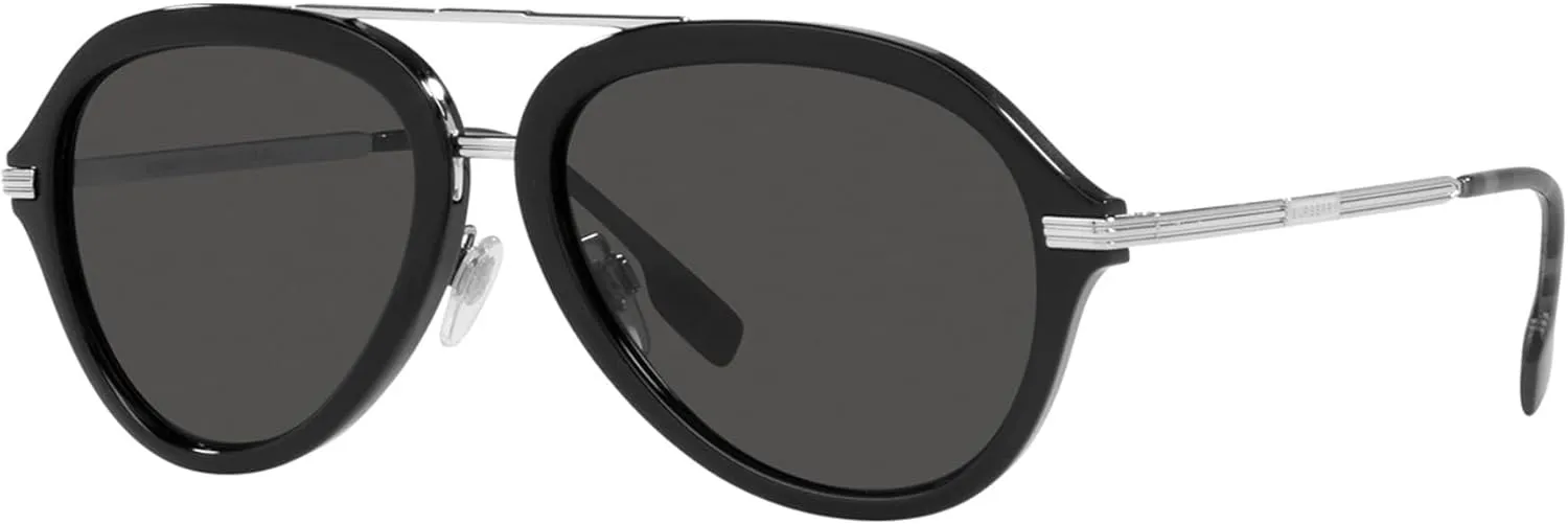 BURBERRY Sunglasses BE 4377 300187 Jude Black Dark Grey