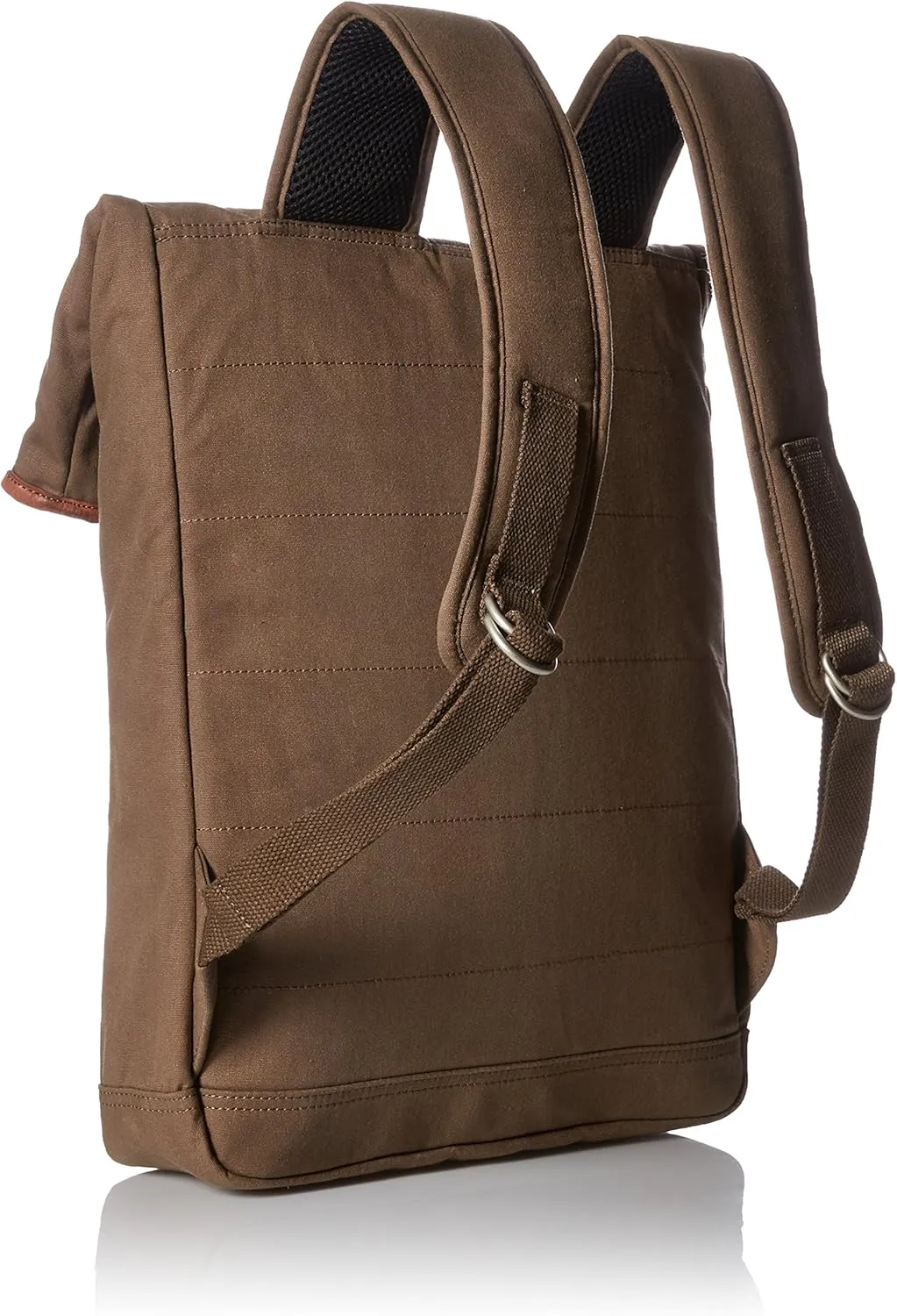 Buxton Men's Expedition Ii Huntington Gear Fold-Over Canvas Backpack, Olive, One Size
