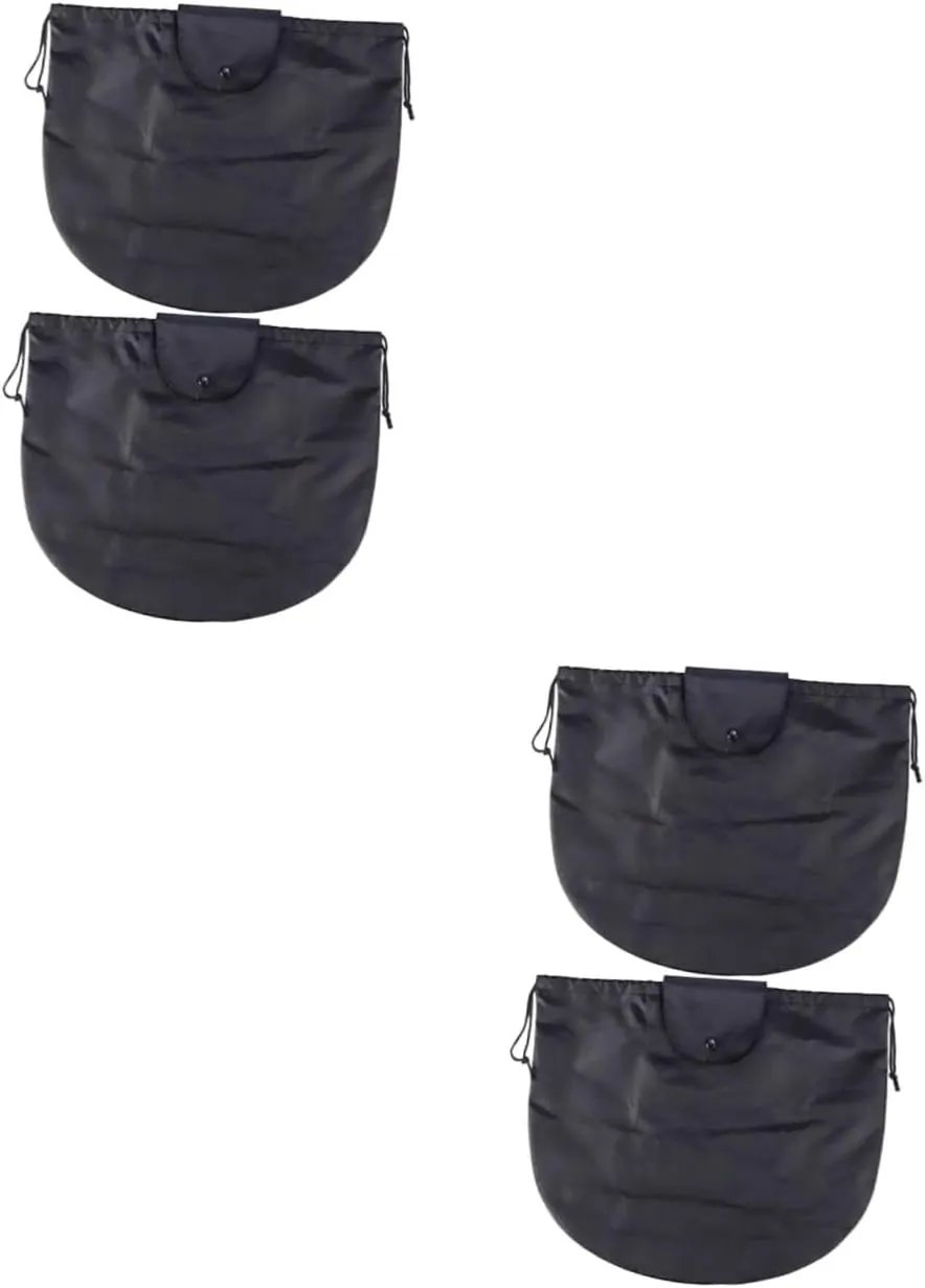 Cabilock 2sets Welding Bag Drawstring Storage for Motorcycle Helmets for Travel 2pcs*2