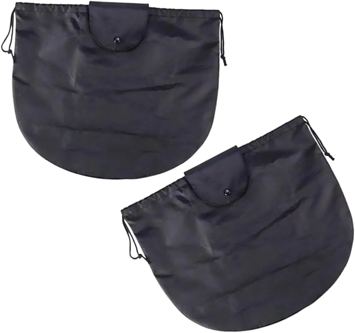 Cabilock 2sets Welding Bag Drawstring Storage for Motorcycle Helmets for Travel 2pcs*2